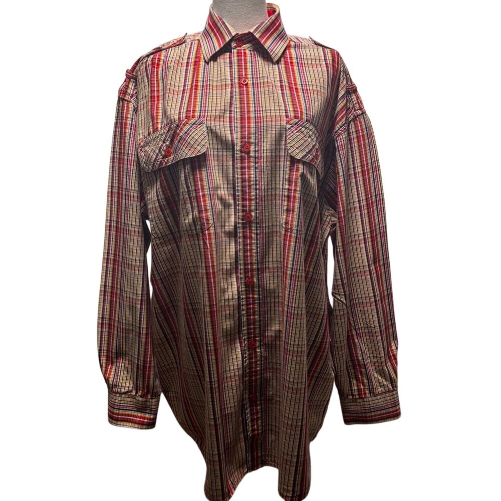Rocawear Long Sleeve Button Up Shirt Size 1X